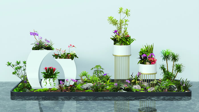 室內(nèi)租賃組合花箱